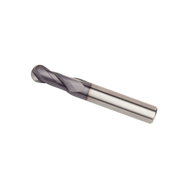 Carbide 0.5 LOC WIDIA Hanita I2B0125T050R VariMill I2B GP Roughing/Finishing End Mill Uncoated Ball Nose RH Cut 2FL 0.125 Cutting Dia Carbide 0.5 LOC WIDIA Hanita I2B0125T050R VariMill I2B GP Roughing/Finishing End Mill Uncoated Ball Nose RH Cut 2FL 0.125 Cutting Dia
